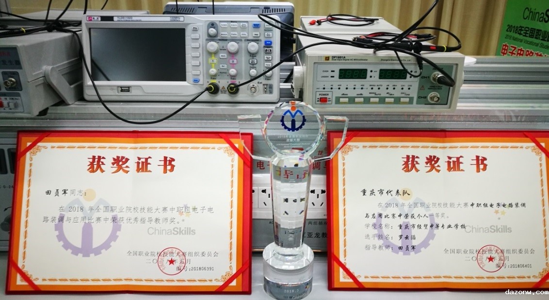 理实结合手脑并用，技能大赛勇夺金牌