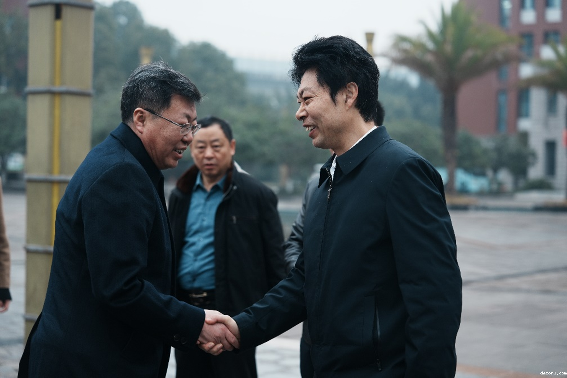 德州高级师范学校一行到我校参观交流